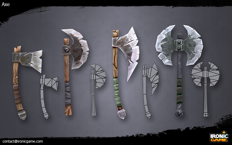 Low Poly Axes